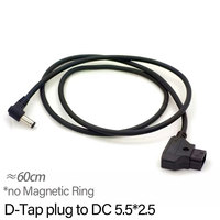 Male D-Tap to DC 2.1mm12V Power Cable for ATOMOS Monitor/Video Devices Pix-E Pix-E5