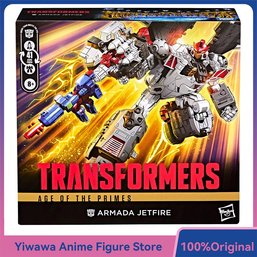 [In-Stock] Hasbro Transformers Age of the Primes Armada Jetfire 20cm Commander Class Action Robot Figure Model Collection Toys