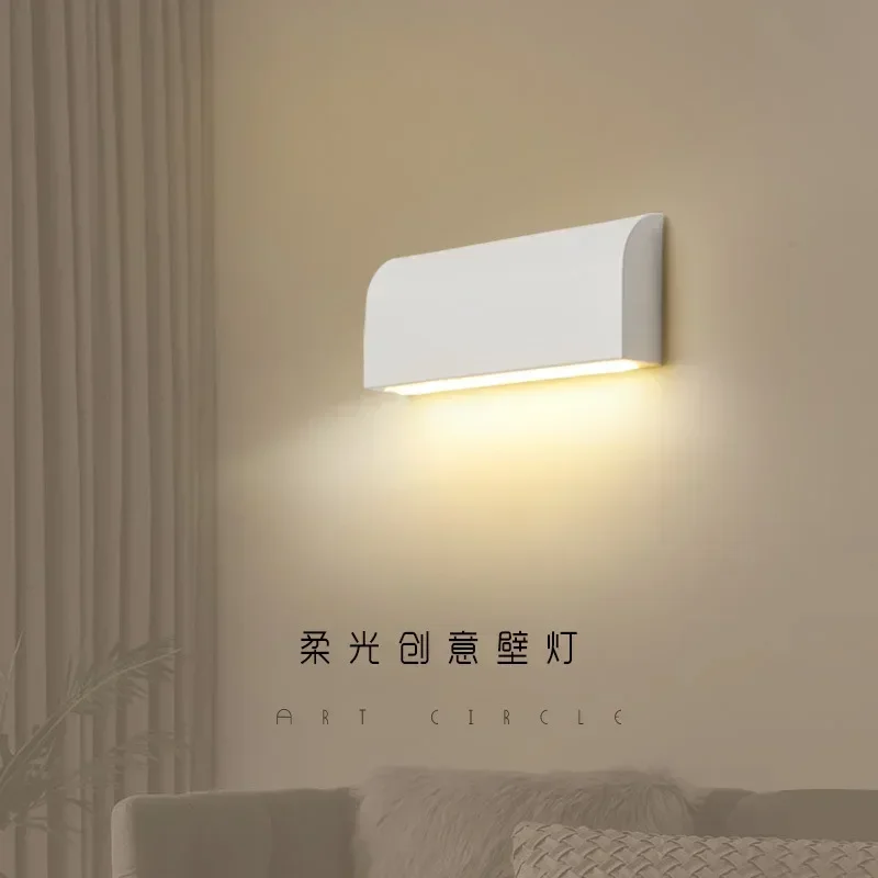 Applique Murale LED au Design Minimaliste Moderne, Luminaire Décoratif d'Nik, Idéal pour une Chambre à Coucher, un Salon, un Couloir ou des Escaliers, Nouveau Modèle