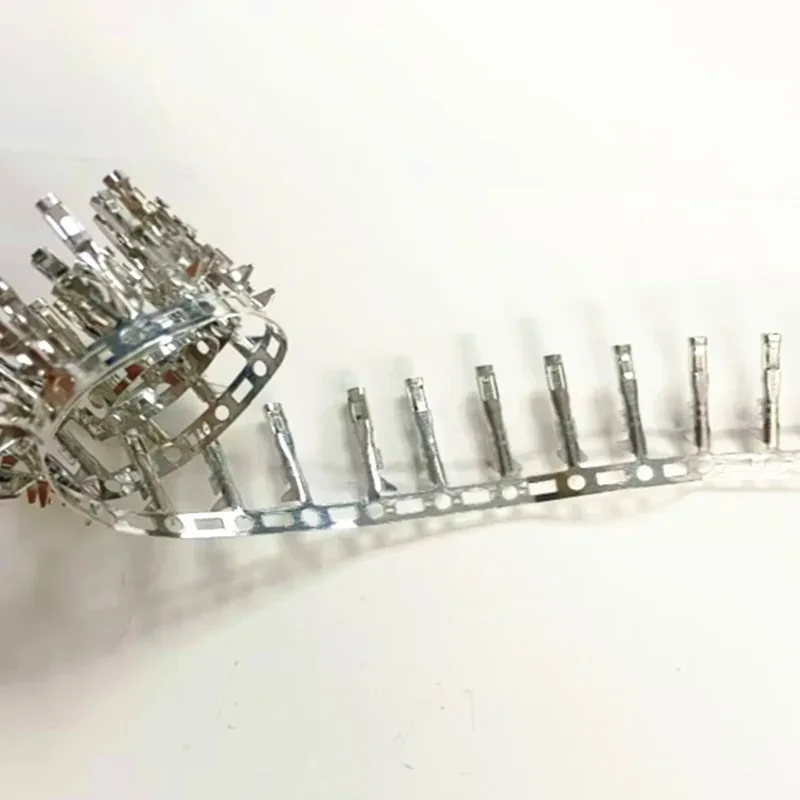 Conector Terminal Dupont Jumper, Metal Crimp Pin, 2,54mm, 100pcs