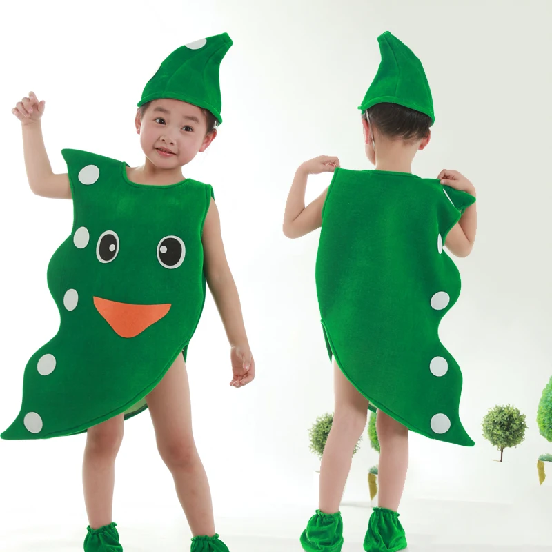 Children's Day Fruit Vegetable Performance Costume Cucumber Corn Cabbage Tomato Eggplant Pumpkin Dance Performance Costume