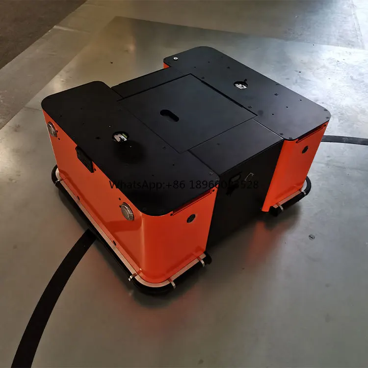 ML100 100KG Payload Omni-directional Magnetic Tape QR Code Laser Mobile Lifting Platform AGV Robot