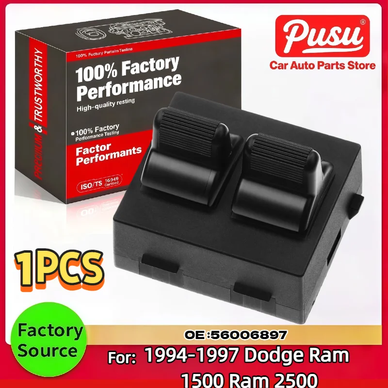 Interruptor de Control de Ventanas 56006897 LHD para Dodge Ram 1500 2500 3500, para Dodge Van, para Dodge Caravan Dakota 1994-1997