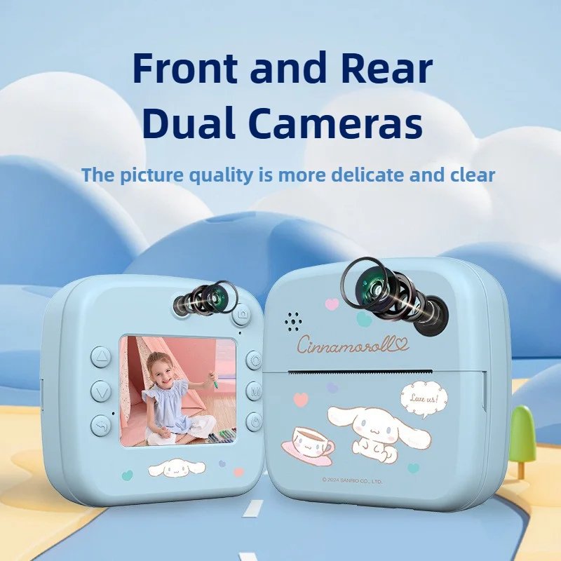 

Printable Camera Kids Digital Video Recorder Toys Child Mini Thermal Printer Educational Toys Gift Instant Print Camera Kids