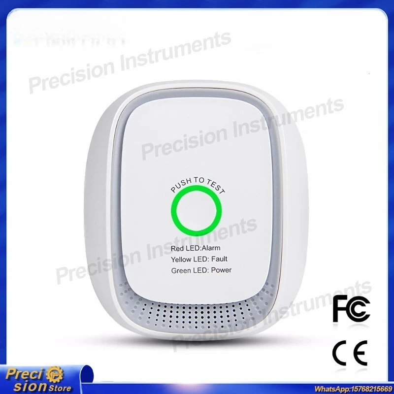 

Combustible Gas Detector for Natural Gas and LPG Leak Alarm Smart Home Security Sensor