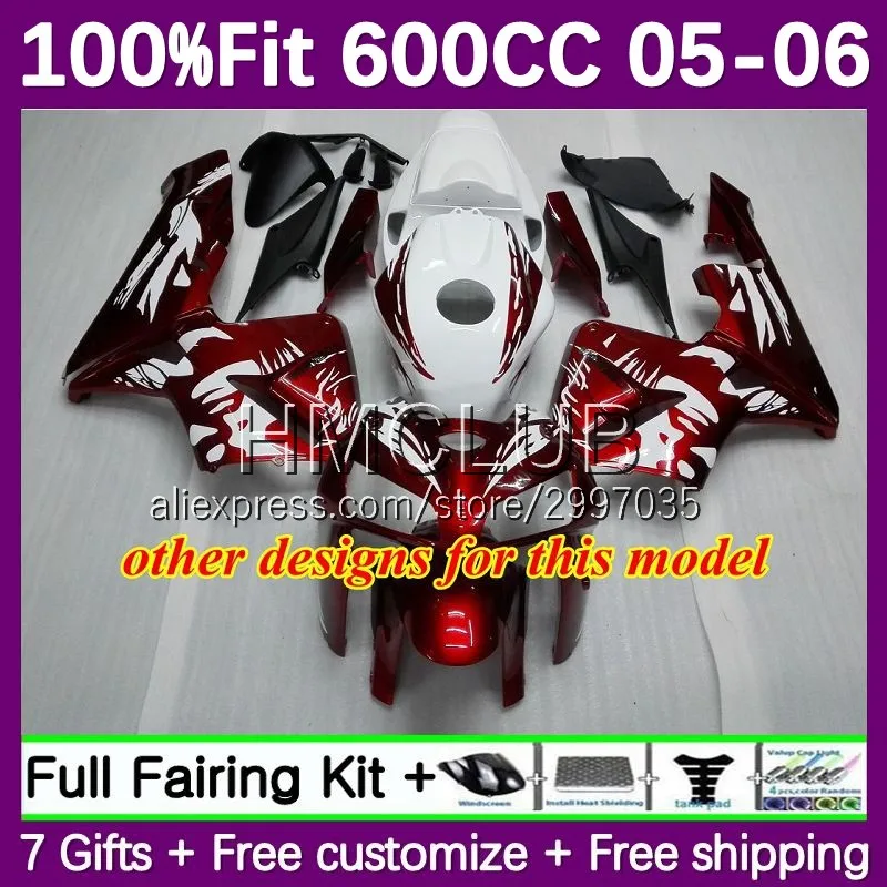 Repsol Orange OEM Fairing For HONDA CBR600RR CBR 600CC 600RR 2005 2006 5No.0 CBR600F5 CBR600 600 RR CC F5 05 06 Injection Body