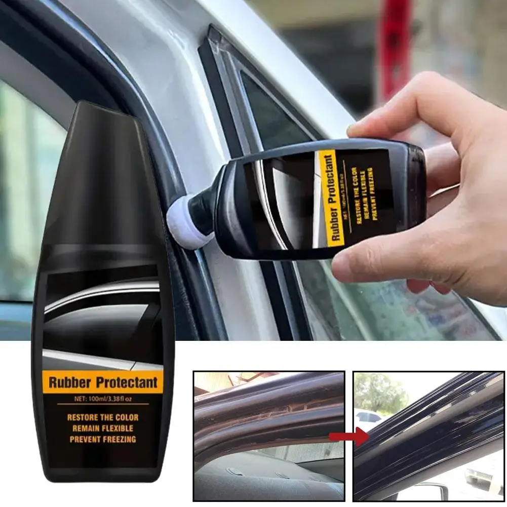 Gummidichtung, Conditioner-Schmiermittelspray und Auto-Schmiermittel für die Verlängerung der Lebensdauer, Kfz-Fett, Silikon-Schmiermittel, 100 ml