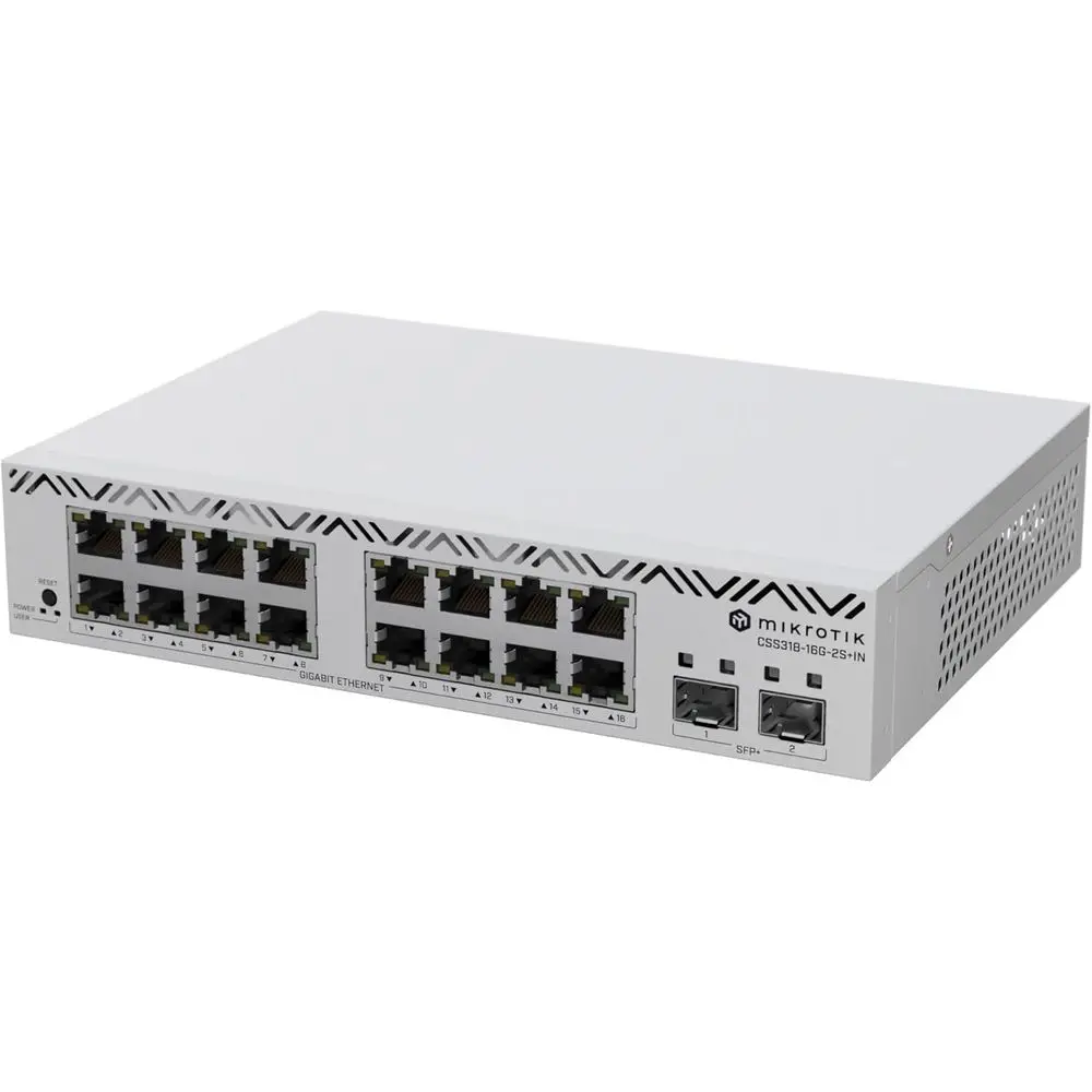 

16G Ethernet Managed Switch with 16 Ports and 2 SFP+ Interfaces
