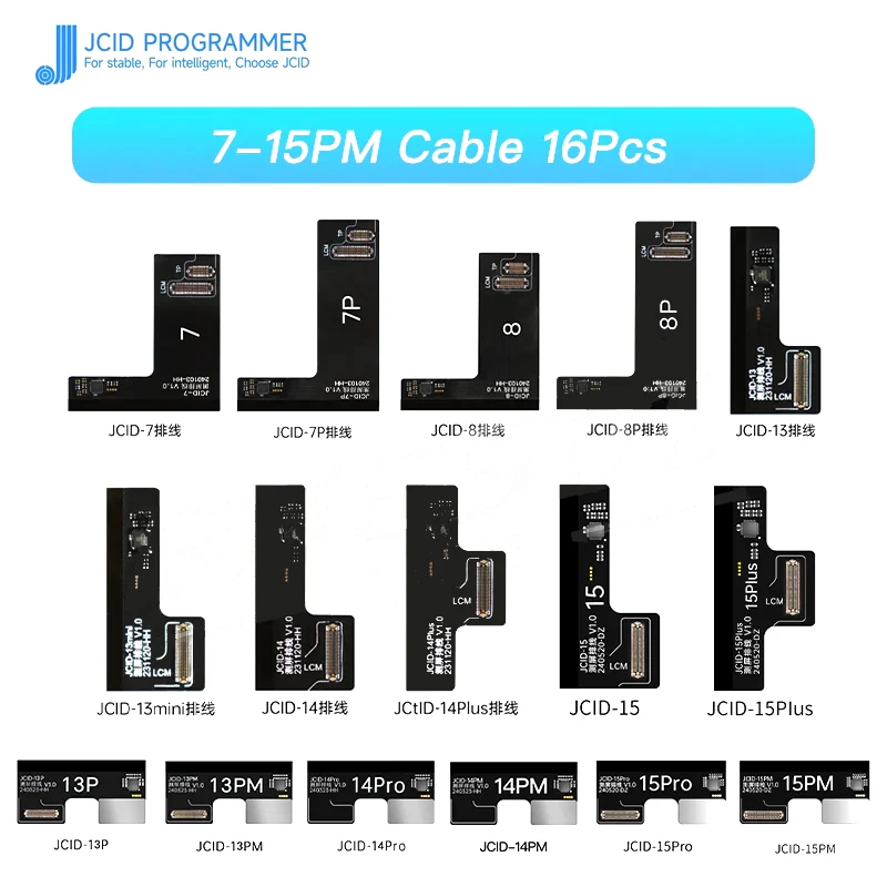 JC JCID V1S PRO MV01 Screen Testing Module For iPhone X 11 12 13 14 15 Pro Max Plus MINI Display touch full function test module