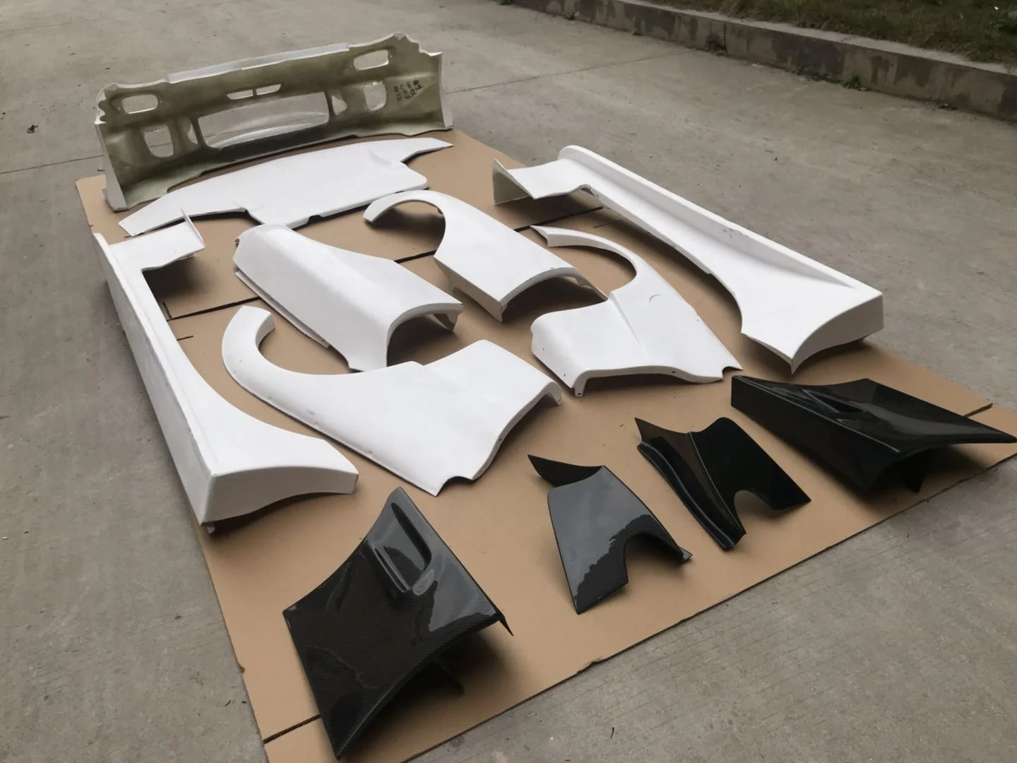 Dream Car FRP Material Wide Body Kits Fit  RX7 FD RE-GT With Front Bumper Rear Bumper Side Skirt Hood