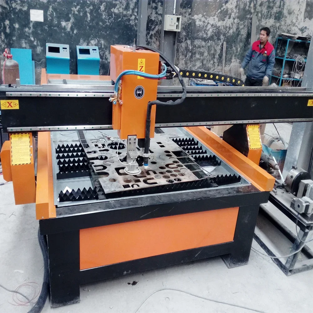 

Factory Price 4x8 Feet Cnc Plasma Cutter 1325/1530/2060 Plasma Cutting Tables For Small Business