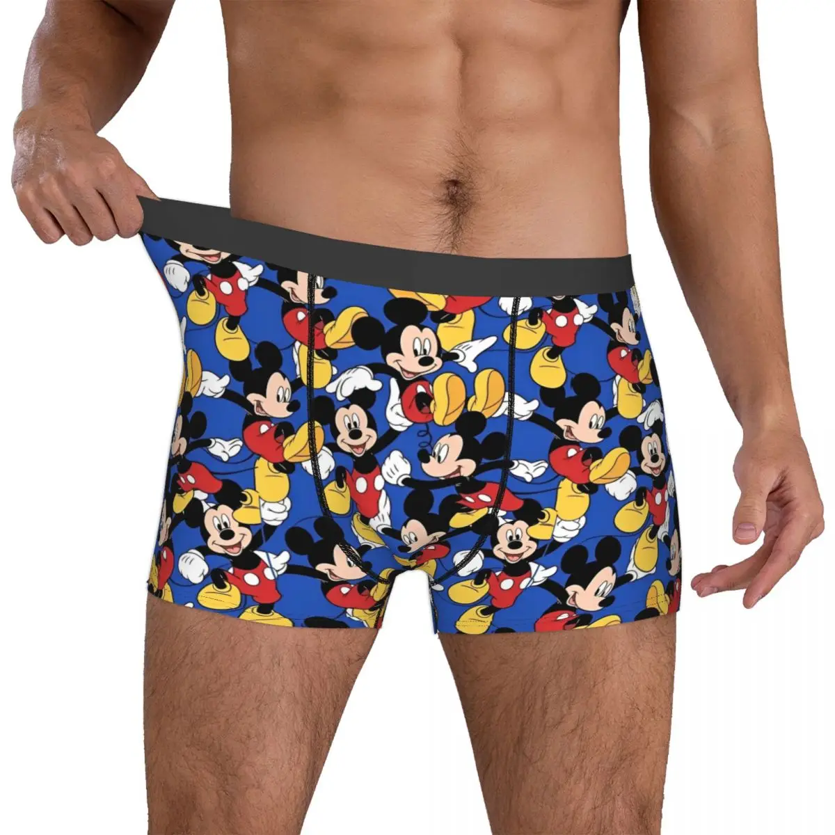 TureMouse-Boxer Confortable pour Homme, Sous-Vêtement