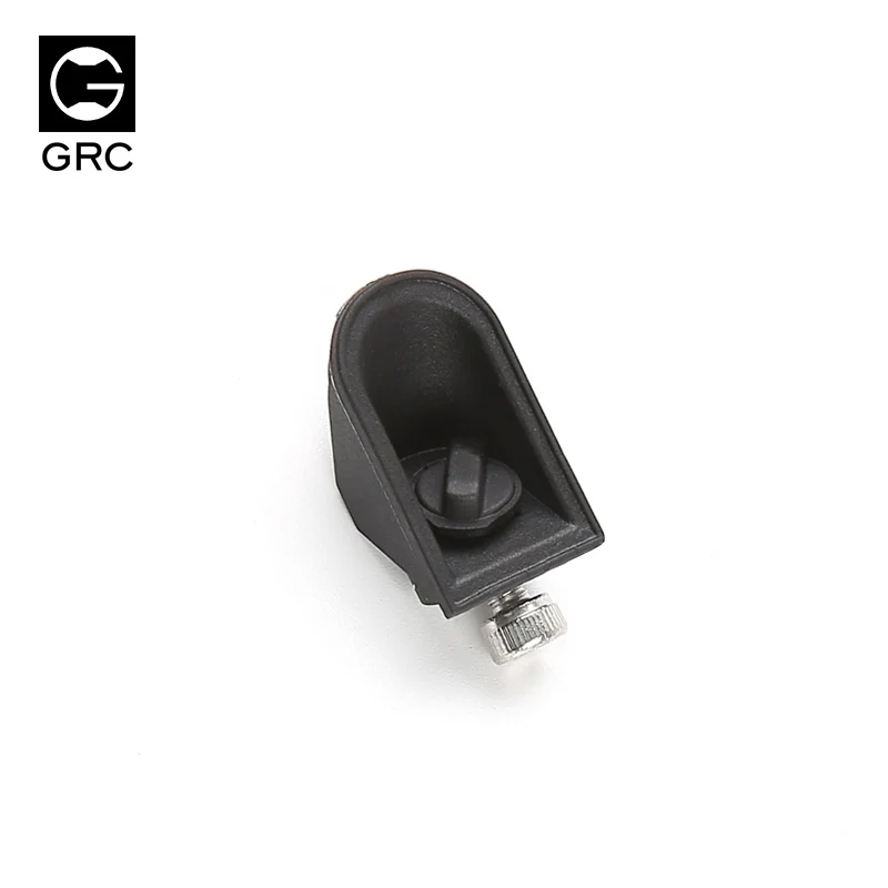 GRC Rubber Cover Hinge Fuel Tank Port Air Intake Cover Door Handle for 1/10 RC Crawler Car Traxxas TRX4 Defender BRONCO Parts