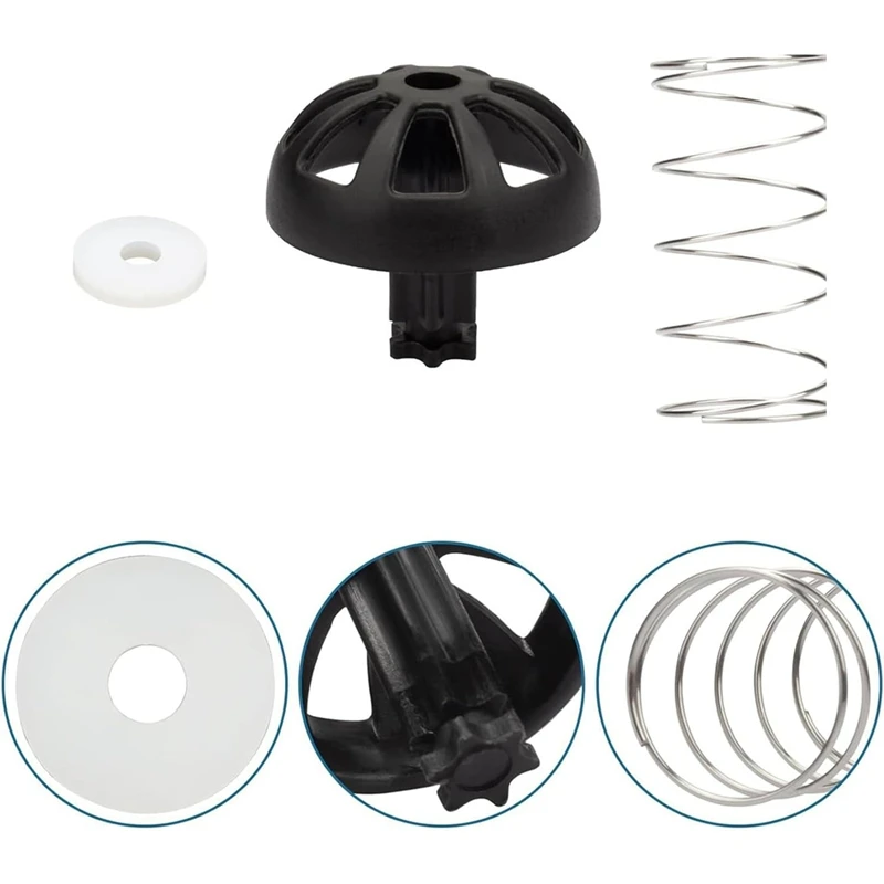 Coffee Maker Brew Basket Stop Valve Kit Replacement Part 112435-000-000 185774-000-000 for Coffee Makers-A50M