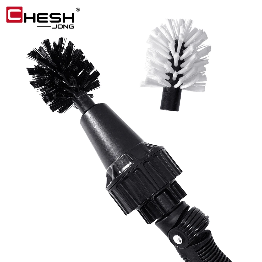 Washing Brush Water Driven Rotary Cleaning Brush Car Wash Equipment Rotary Washer Car Wheel Brushes Hand-held Auto Cleaning Tool