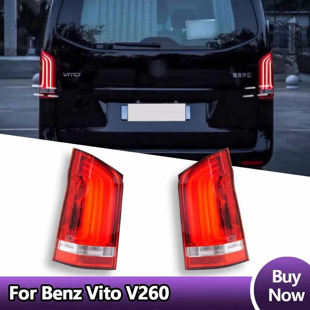 

Car Light LED Tail Lamps For Mercedes Benz Vito V260 2016-2020 Rear Tail Lights Dynamic Turn Signals
