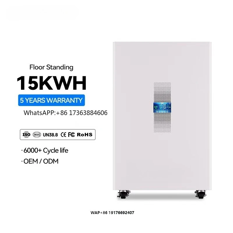 

Сенсорный ЖК-экран, раздельная литий-железо-фосфатная (LiFePO4) батарея, CAN-коммуникация, емкость 5-20 кВт·ч, гарантия 5 лет для домашнего хранения солнечной энергии