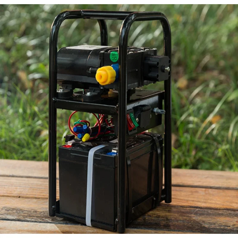 Agricultural electric sprayer intelligent high pressure small multi-function double pump fight drugs spray machine charging