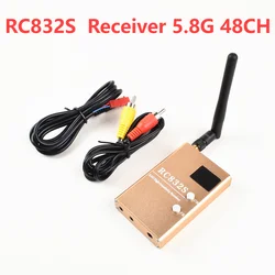 FPV 5.8G 5.8GHz 48 Channels RC832S RC832 Receiver With A/V and Power Cables For Quadcopter F450 S500 S550