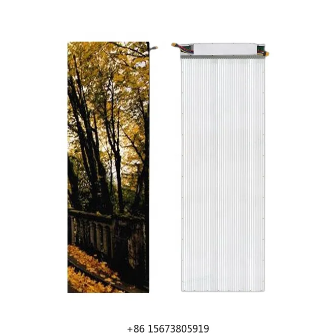 Adhesive Transparent Super Slim LED Display Screen Outdoor Indoor Glass Transparent Led Flexible Led Wall Panel Film Display