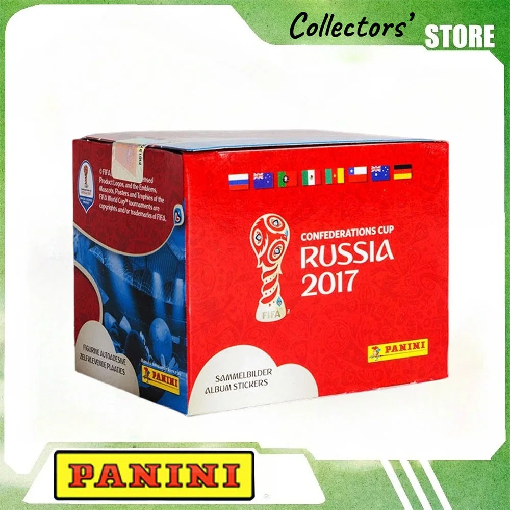 PANINI 2017 International Football Collector Stickers Vintage Overseas Imported Unopened Rare Holographic Foil Adhesive Gift