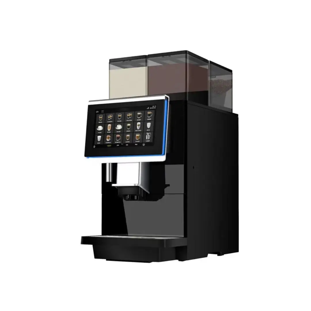 Smart 19Bars Automatic Coffee Maker APP Bean Grinder 2L Hot Water System Touchscreen Commercial Milk Frother Home Coffee Machine