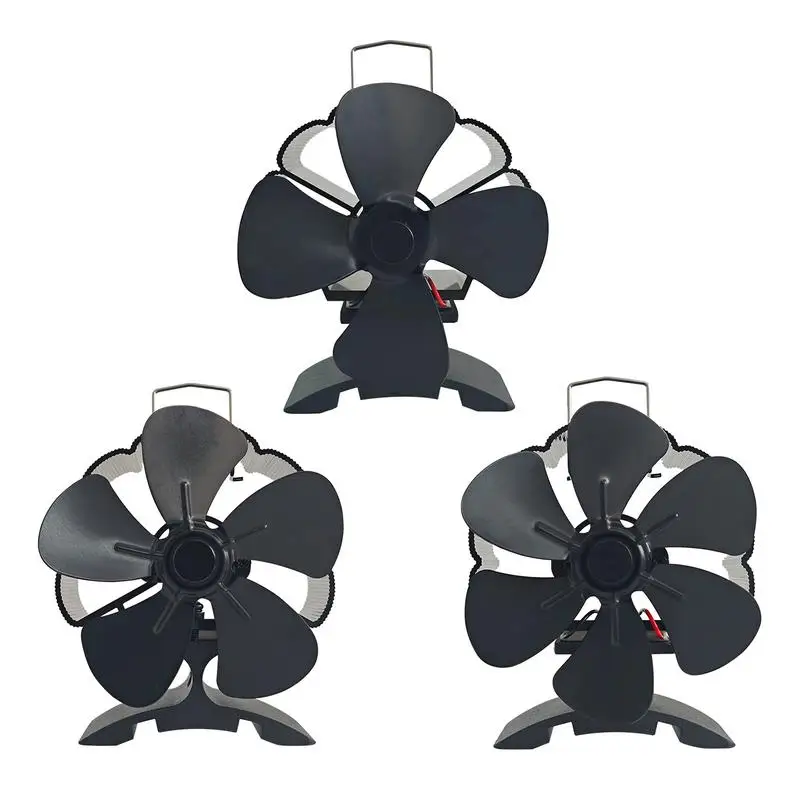 Heat Powered Stove Fan Heat Powered Fan Non Electric Quiet Fireplace Fans Wood Stove Accessories