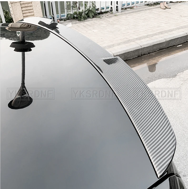 For NEW Audi A6 C8 2019 2020 2021 Spoiler High Quality ABS Car Trunk Lip Wings Tail Spoiler A6 Accessories Dedicated Decoration