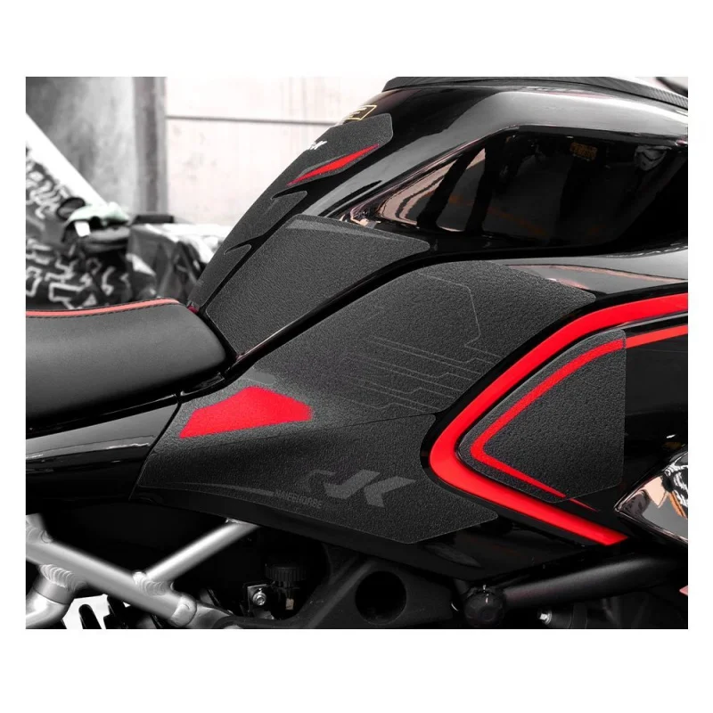 For QJMOTOR SRK421 SRK 421 GS Motorcycle Dedicated Anti-scratch Rubber Fuel Tank Pad Decorative Waterproof Protective Stickers