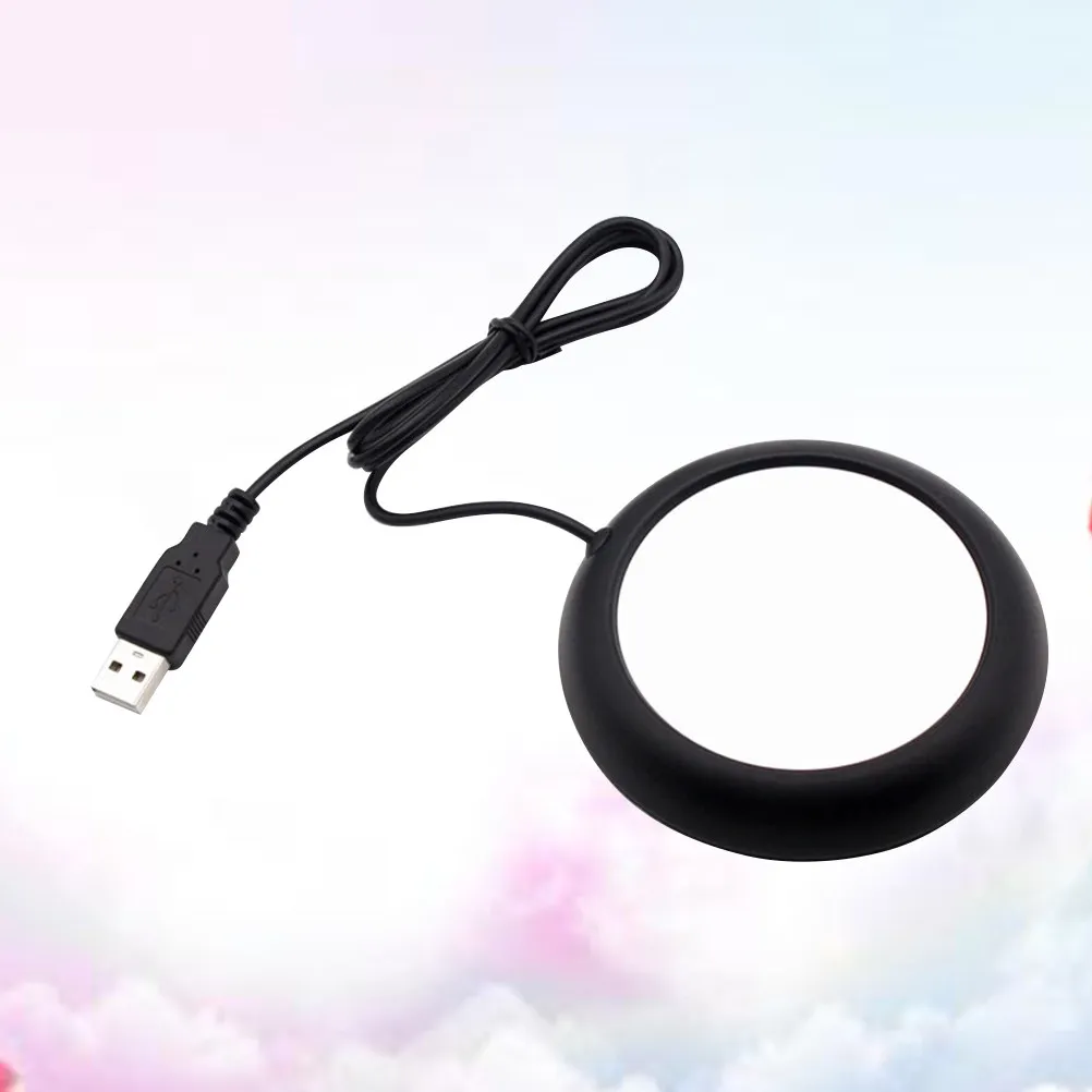 

USB Cup Warmer Portable Compact Lightweight Mug Warmer for Coffee Tea Hot Beverages Desktop Office Home Travel Use 5V Powered