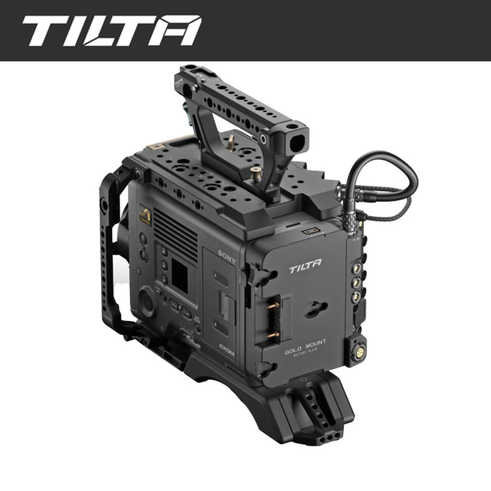 TILTA ESR-T15-V Camera Cage for Sony Venice 1 Venice 2 V-Mount / Gold Mount Battery Plates Top Handle Battery Plate