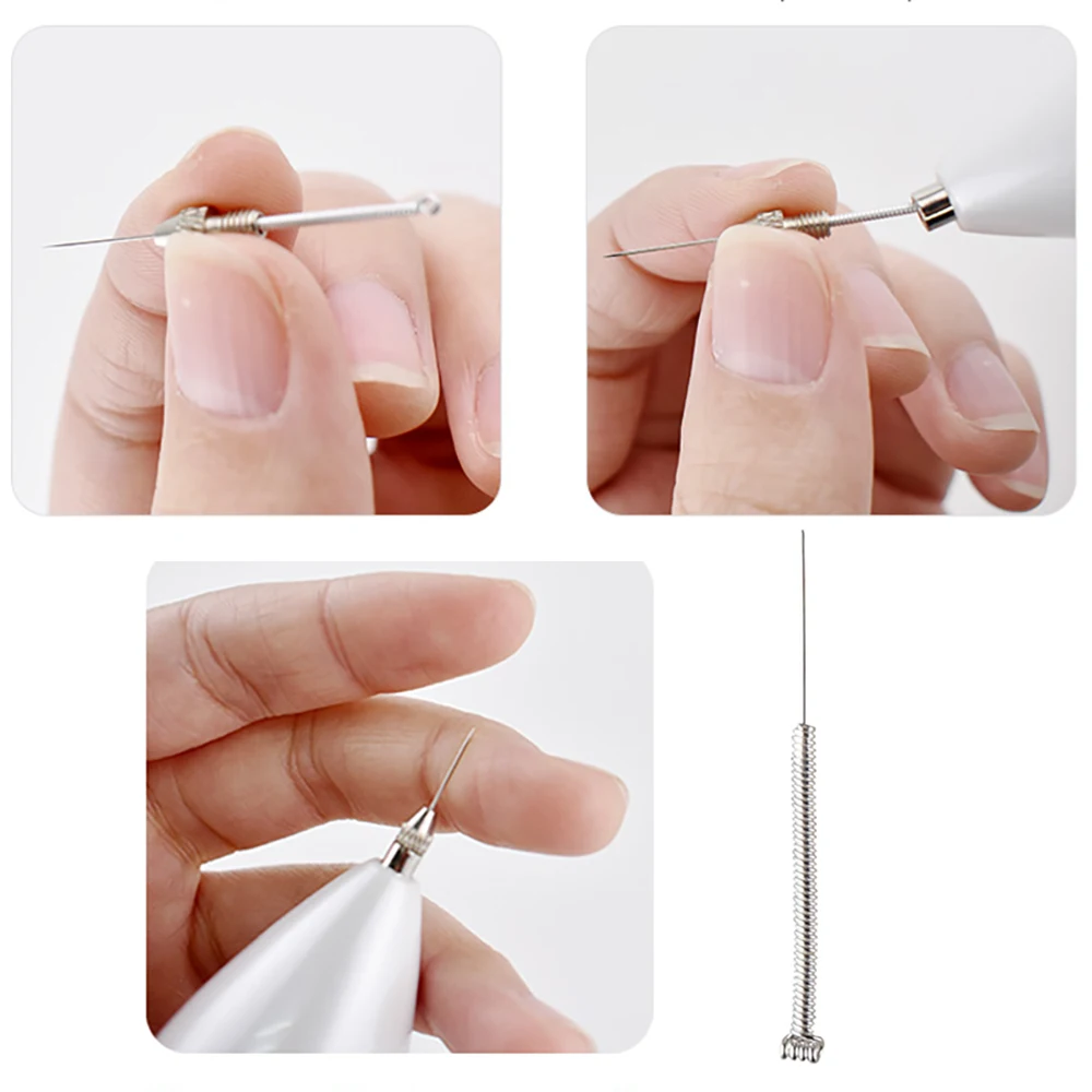 12Pcs Plasma Pen Replacement Needle Set Beauty Accessory For Facial Skin Care Dark Spot Freckle Treatment Beauty Device Supplies - view 5
