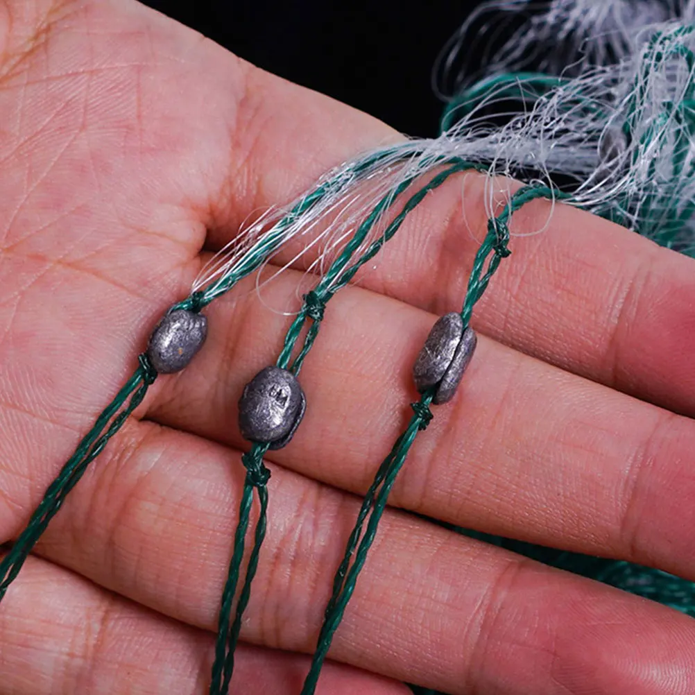 

Single Layer 1.2M X 25M High Strength Silk Fishing Net Strong Floating Cast Net For River Lake Reservoir Offshore Easy Pull