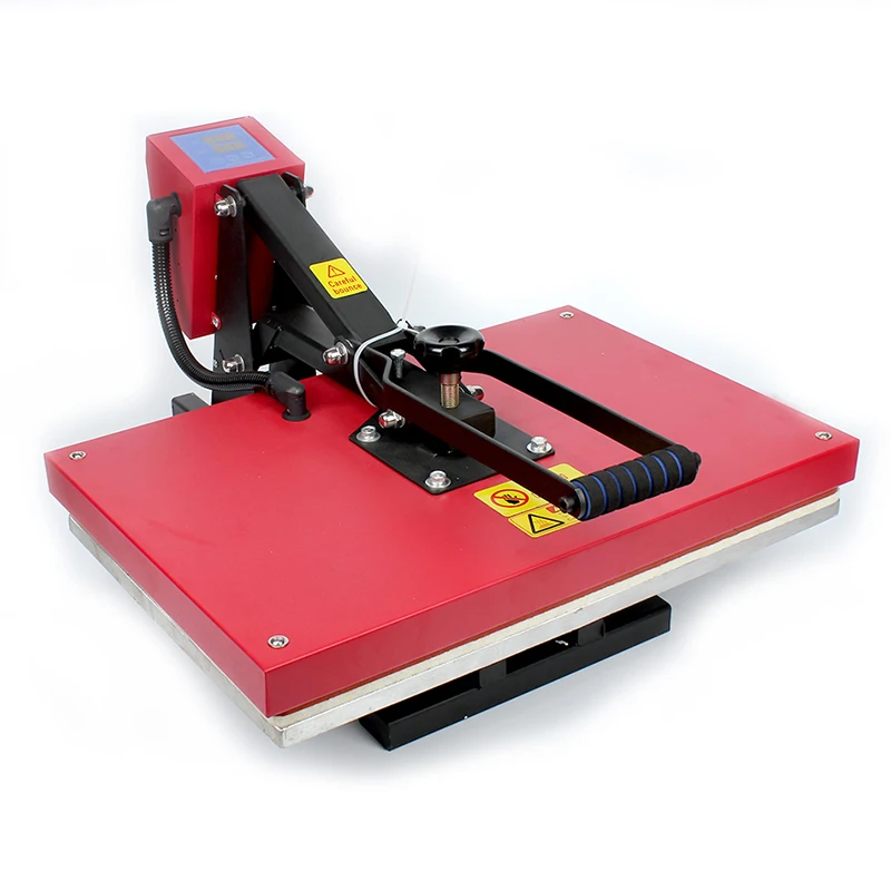 الصين المورد 40 * 60 سم آلة طباعة تي شيرت التسامي الكبيرة بالضغط الحراري