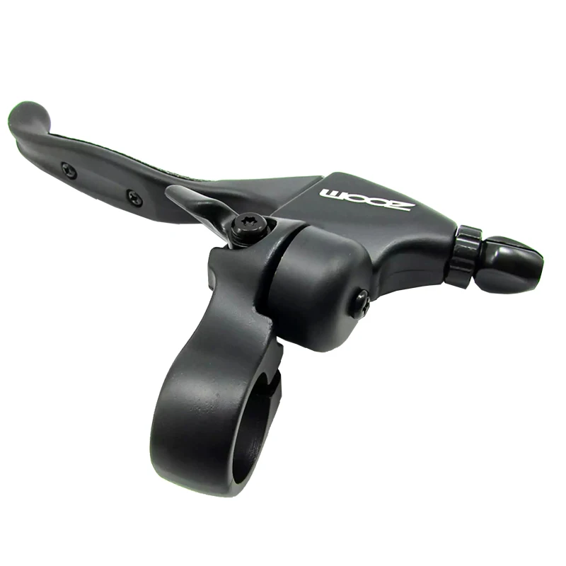 ZOOM Brake Lever Bicycle Handles Mtb Mechanical Disc Brakes For Folding Mountain Bike Lever Handles With Bell Cycling Accesories