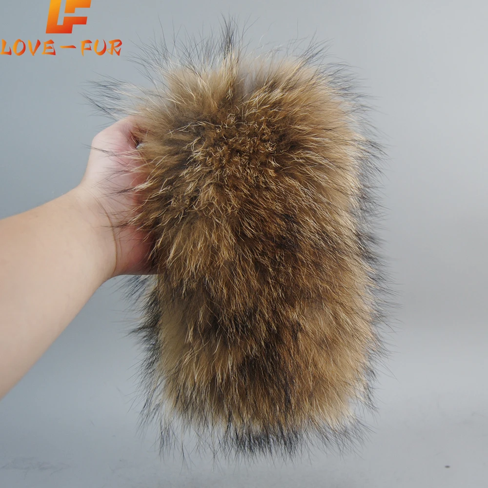 

Hot Sale Brand Women Real Fox Fur Scarf Girls Warm Soft Knitted Good Elastic Real Fox Fur Headband Natural Fox Fur Ring Scarves