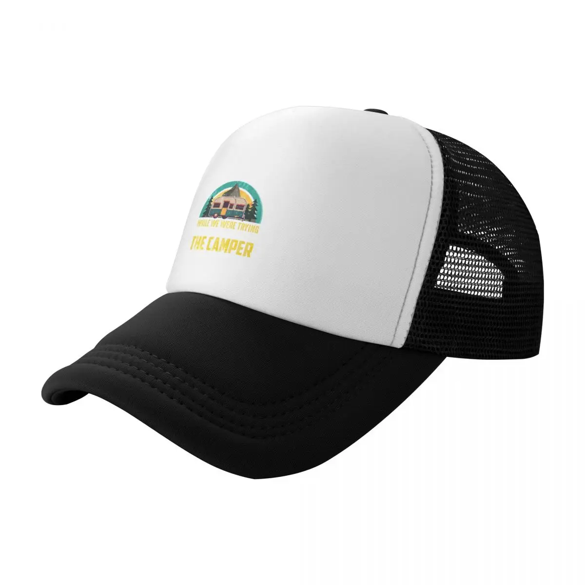 

Sorry For What I Said While We Tried To Park The Camper Funny Camping Lover Baseball Cap luxury caps Designer Man Women's