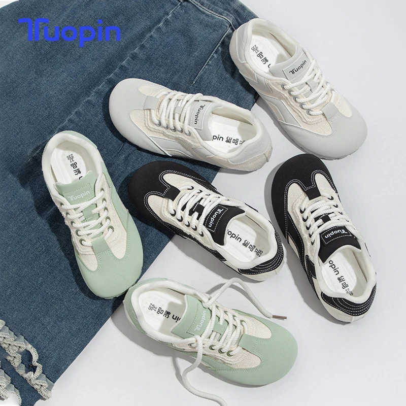 

TuoPin Women sneakers π Shoes Flat Women's Shoes Summer New German Training Shoes Breathable Niche All Casual Sports Shoes