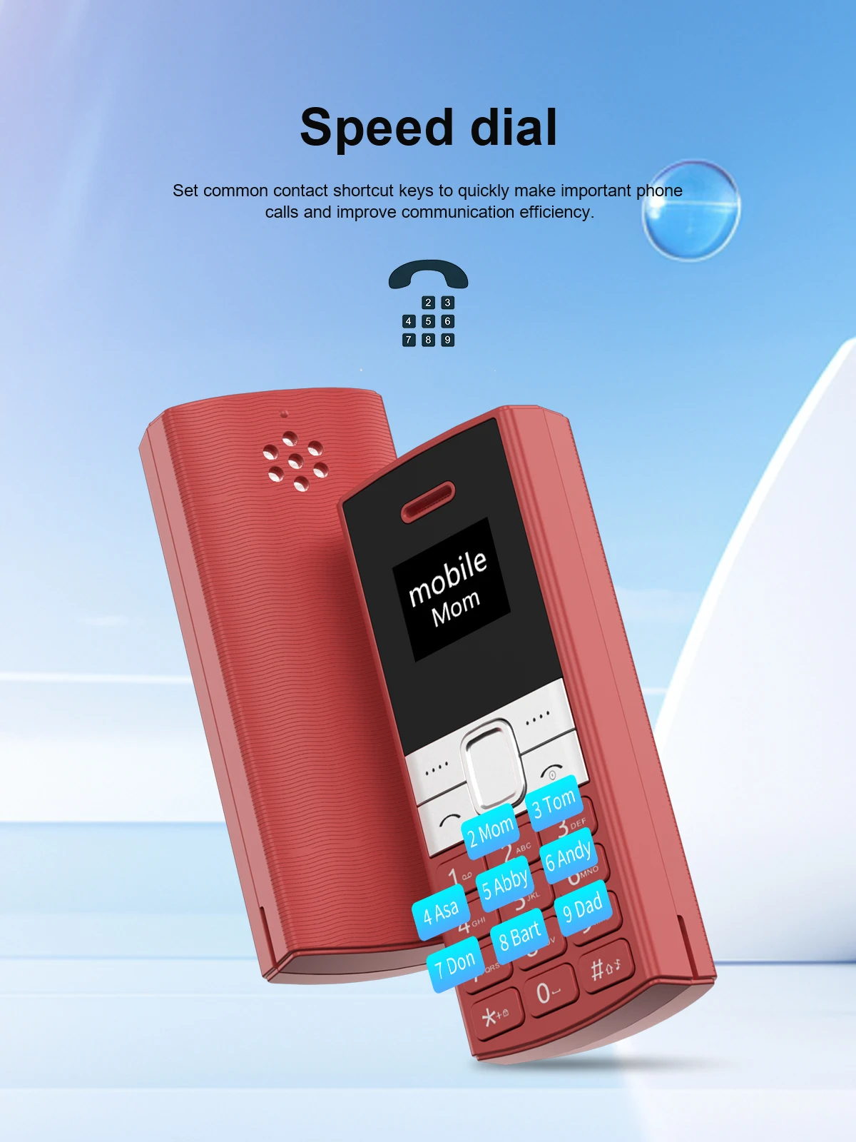 SERVO BM150 Dual SIM Mini Mobile Phone Magic Voice Bluetooth Dialer Speed Dial Call Recording Little Mobile Cellphone for Backup