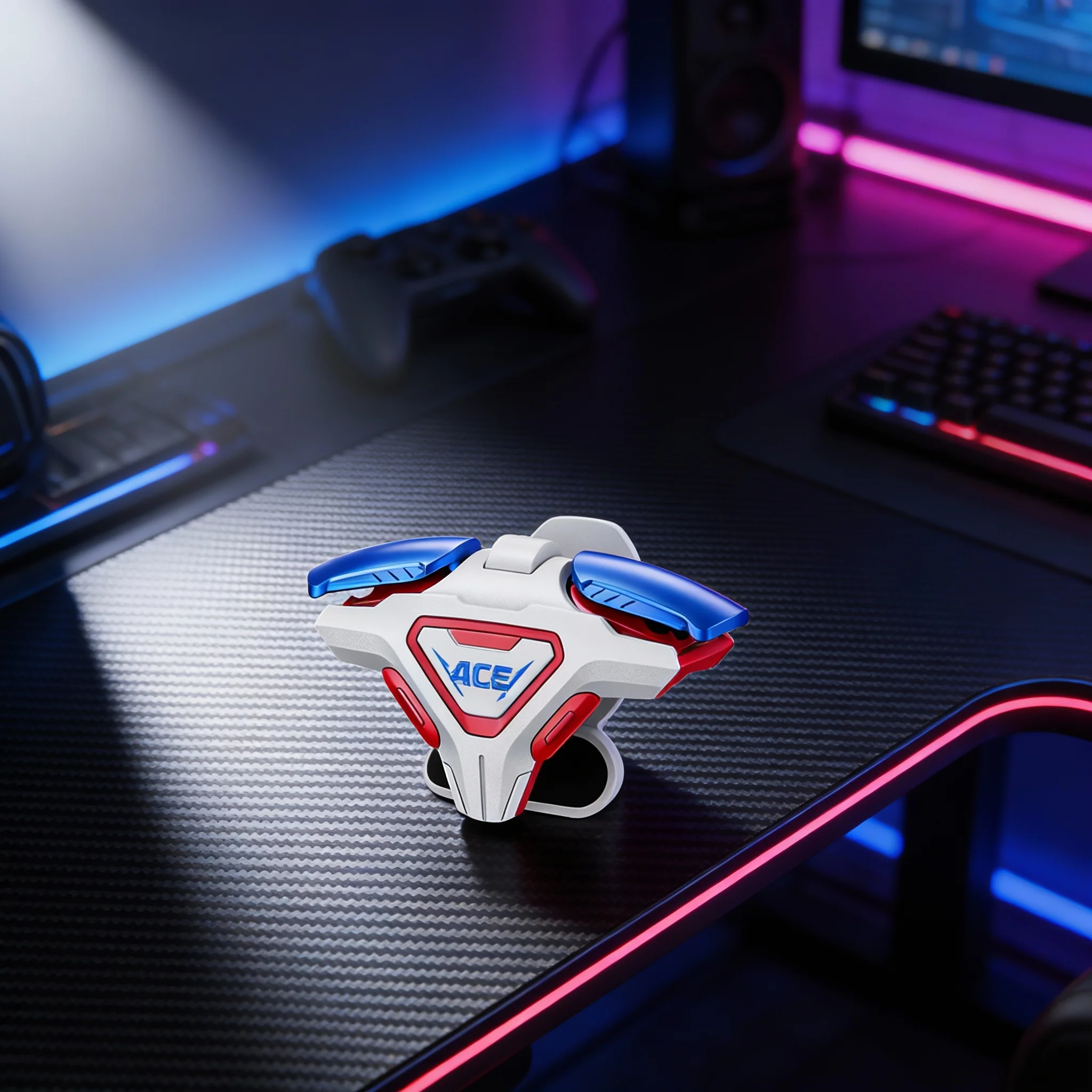 

6 Finger Mobile Gaming Triggers For Game Precision Control & Fast Enhanced Control Response Game White Replacement Game Supplies