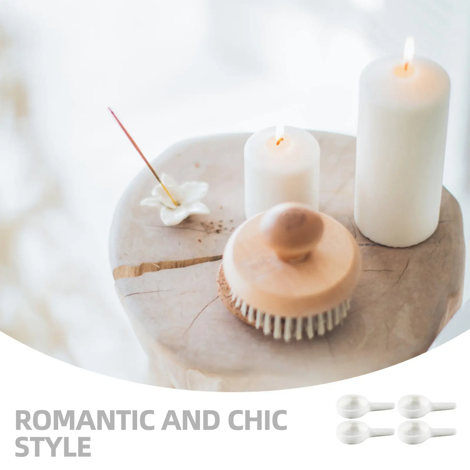 Juego de 4 Quemadores de Aroma de Cerámica Premium, Resistentes al Calor, para Aceites Esenciales y Ceras Aromáticas, Decoración para Hogar y Oficina