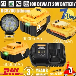 Batería de iones de litio 9.0A/6.0Ah para Dewalt DCB200 60V MAX Compatible con DCB609 DCB547-XJ DCB200 DCB182 DCB204 batería de herramienta eléctrica