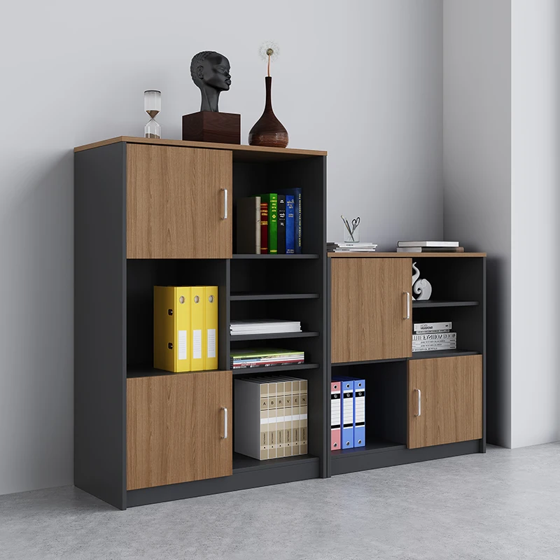 

Офисный шкаф для документов, низкий шкаф, шкафчик, деревянный книжный шкаф, высокое качество