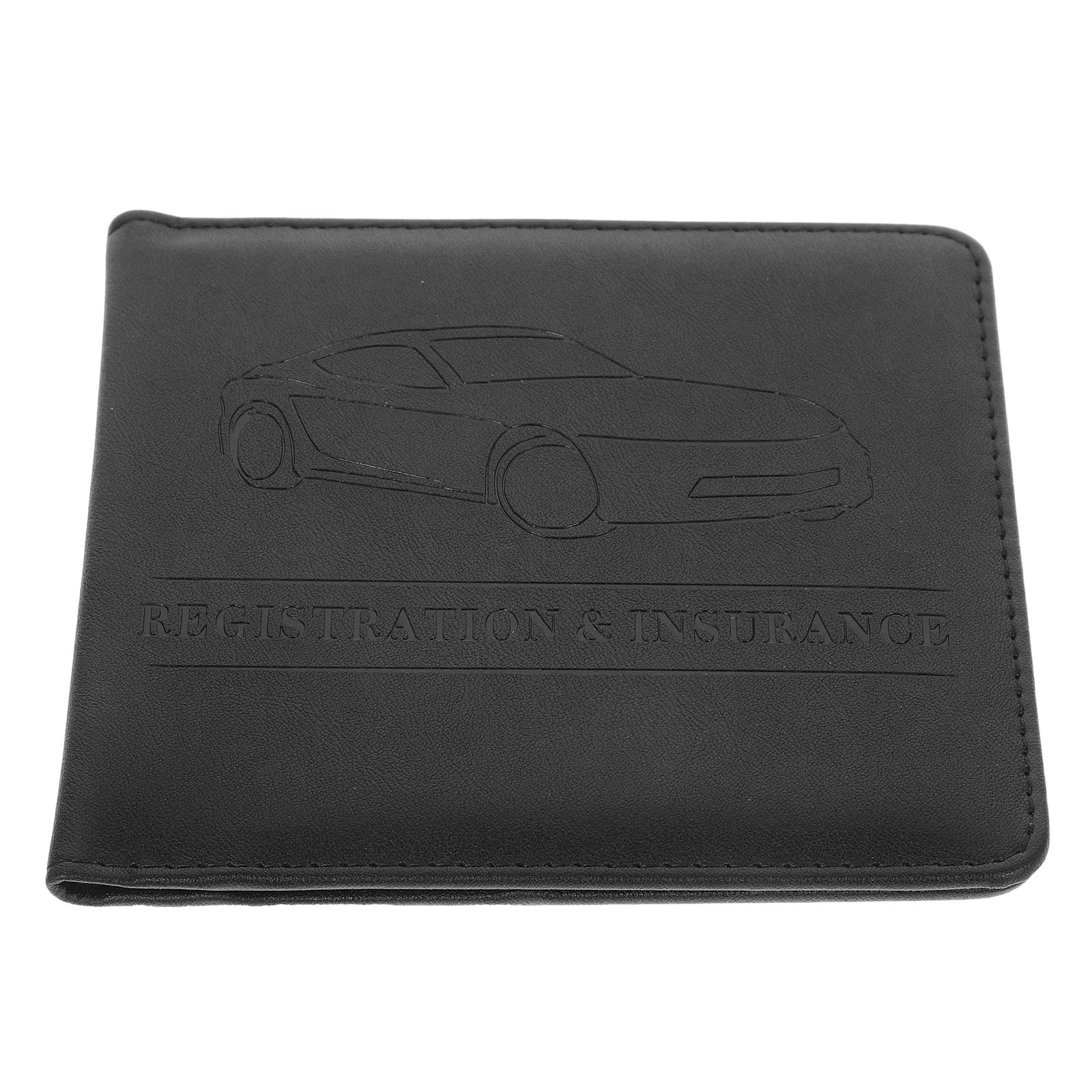 Protective Case Insurance Data Protection Sleeve Automotive Pu Car Registration and Holder