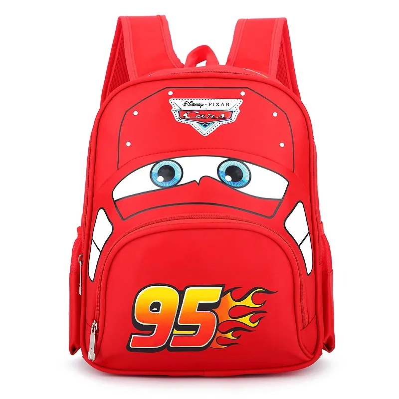 Disney car cartoon Kindergarten bag for school children car backpack handbag boy book bag waterproof 2-6 years old