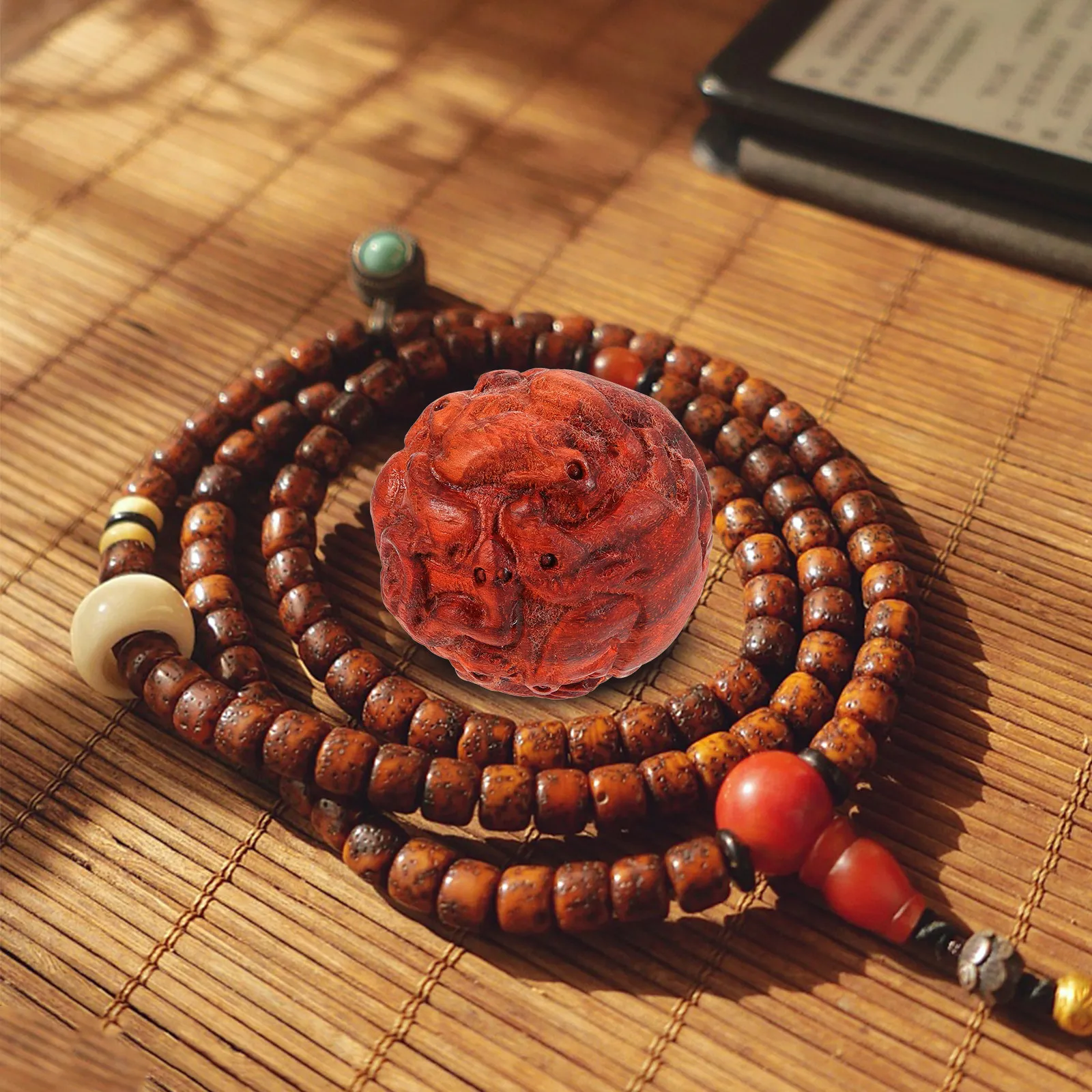 

1Pair Zodiac Health Ball Wooden Hand Massage Balls Smooth Rolling Exercise for Stress Relief and Hand Therapy Portable Palm