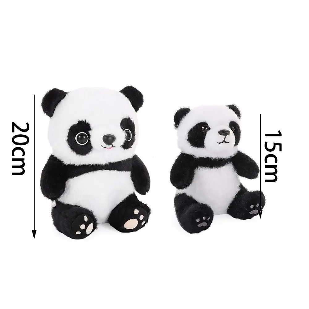 Morbido panda Hugmotion You Plushtoy Supporto emotivo Panda Motore emotivo Peluche Peluche multifunzione