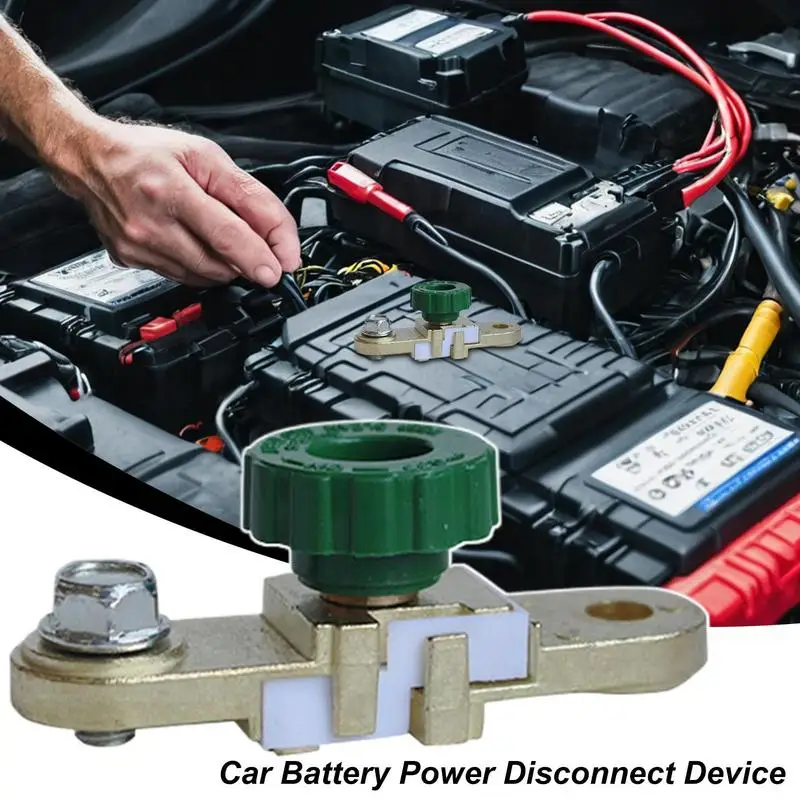 Battery Shut Off Side Post Disconnect Switches Auto Battery Disconnect Battery Saver Car Battery Shut Off For Car Truck Boat