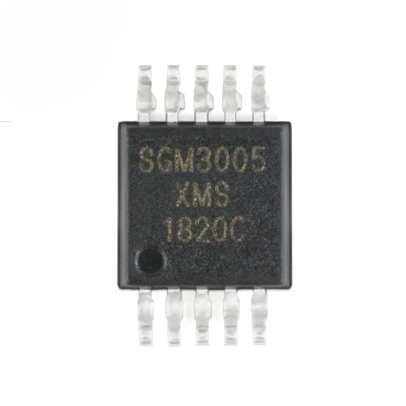 10pcs/5pcs SGM3005XMS/TR SGM3005XMS SGM3005 SGM3005X MSOP-10 SPDT Single Pole Double Throw Analog Signal Switch Chip Original