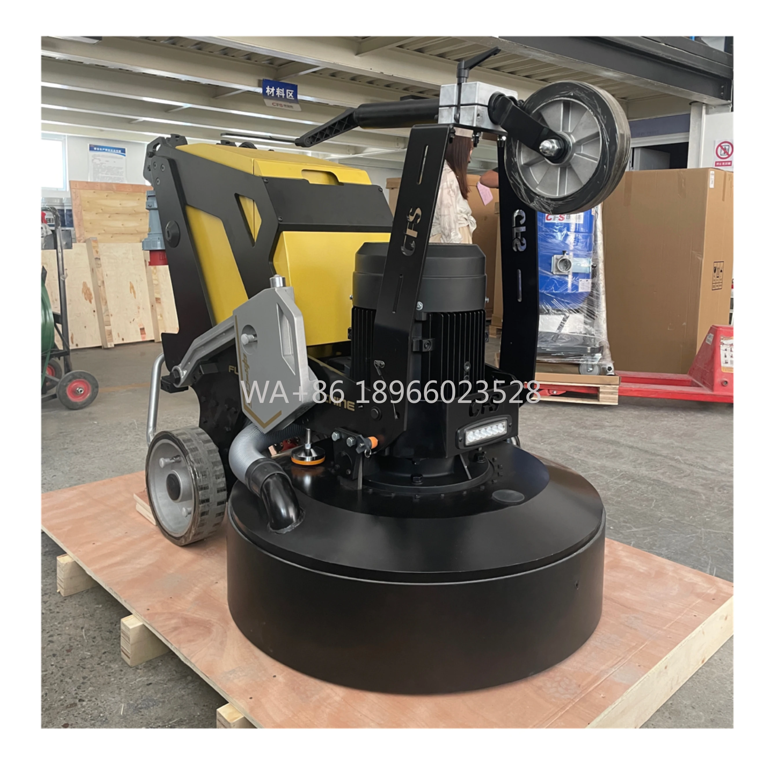 

18.5KW/25HP High Operating Efficiency Concrete Grinder Machine for Concrete Floor Surface Coating